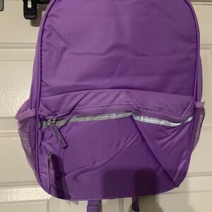 purple Backpack with Laptop Compartment 16x12x5.5 23L   New With Tag Dealworthy